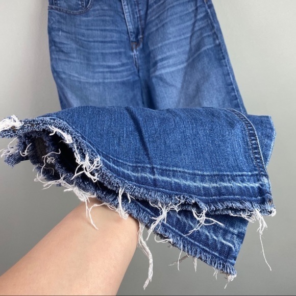 J Crew | Rayner Wide Leg High Rise Raw Hem | 27 - Picture 6 of 6